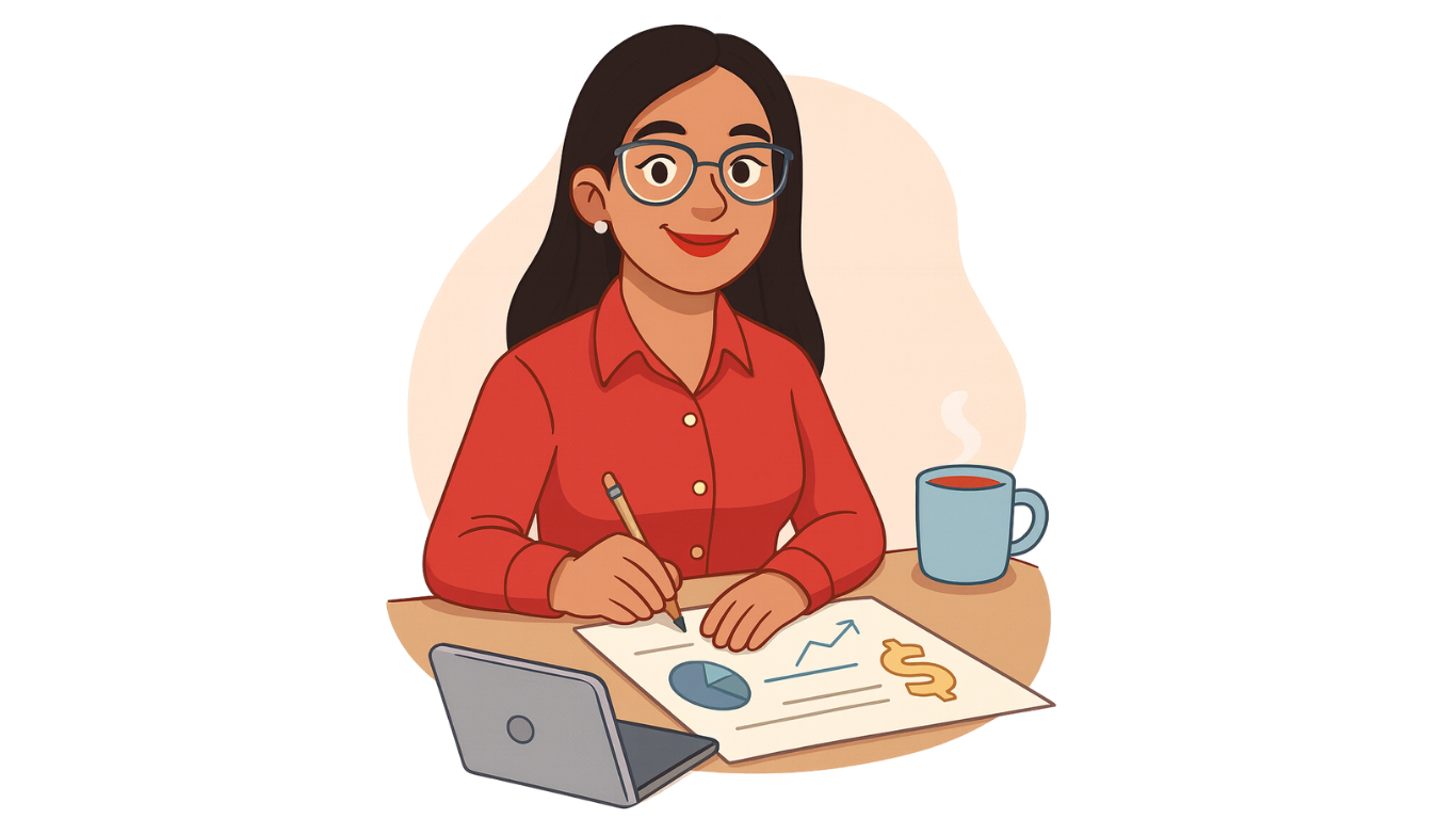 Caricatura clienta AdminPro